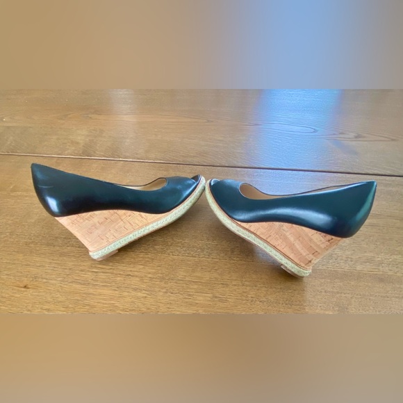 Cole Haan Cork Wedge 7.5 - Picture 3 of 5